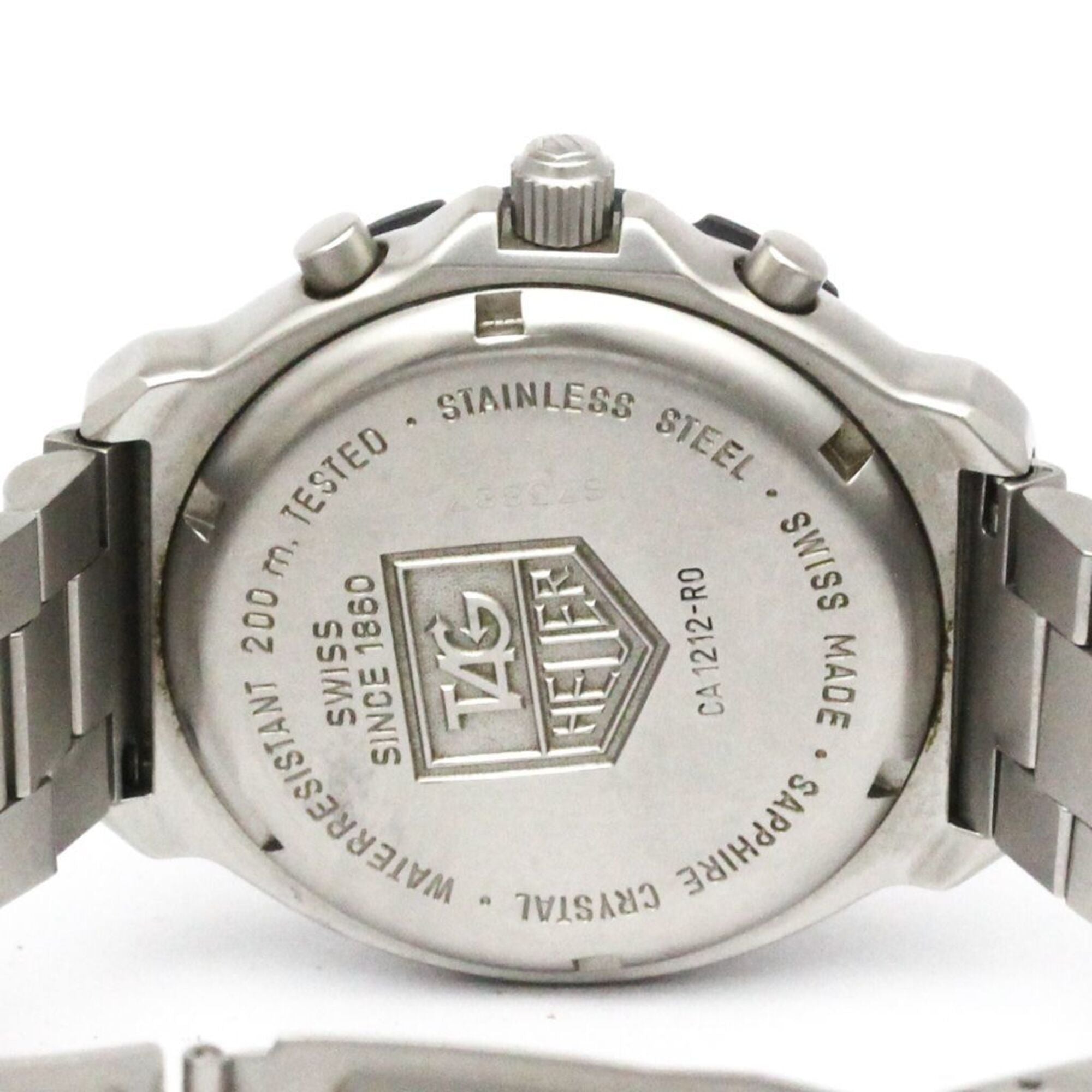 TAG HEUER 2000 Formula 1 Chronograph Steel Quartz Mens Watch CA1212 — Good