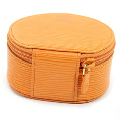 Louis Vuitton Epi Ecran Bijou Jewelry Case Bag Pouch Mandarin Orange Ring M48217 LOUIS VUITTON TK1923 — Like New