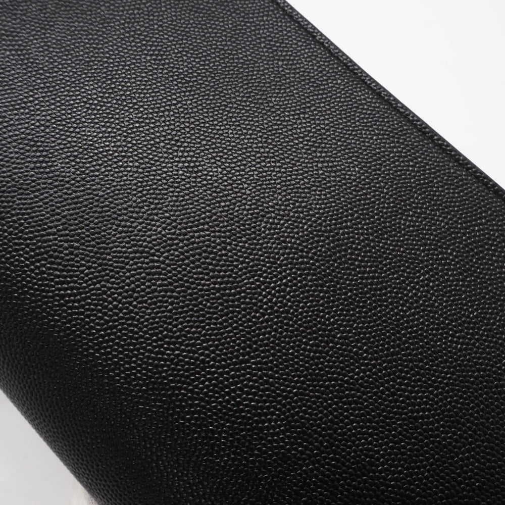 YVES SAINT LAURENT Kate Tassel Small Chain Wallet 452159 Shoulder Bag Black Silver Leather Women's — New - Store Return