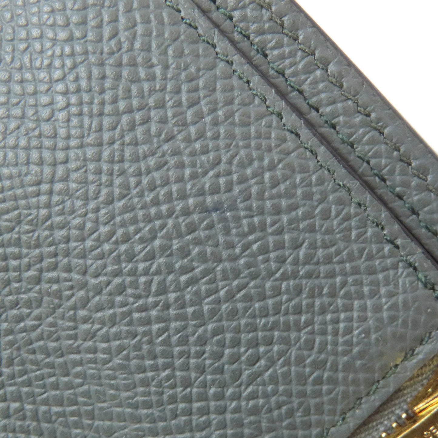 Hermes Hermès Bearn Soufflet Gold Hardware Long Wallet Epson Women's