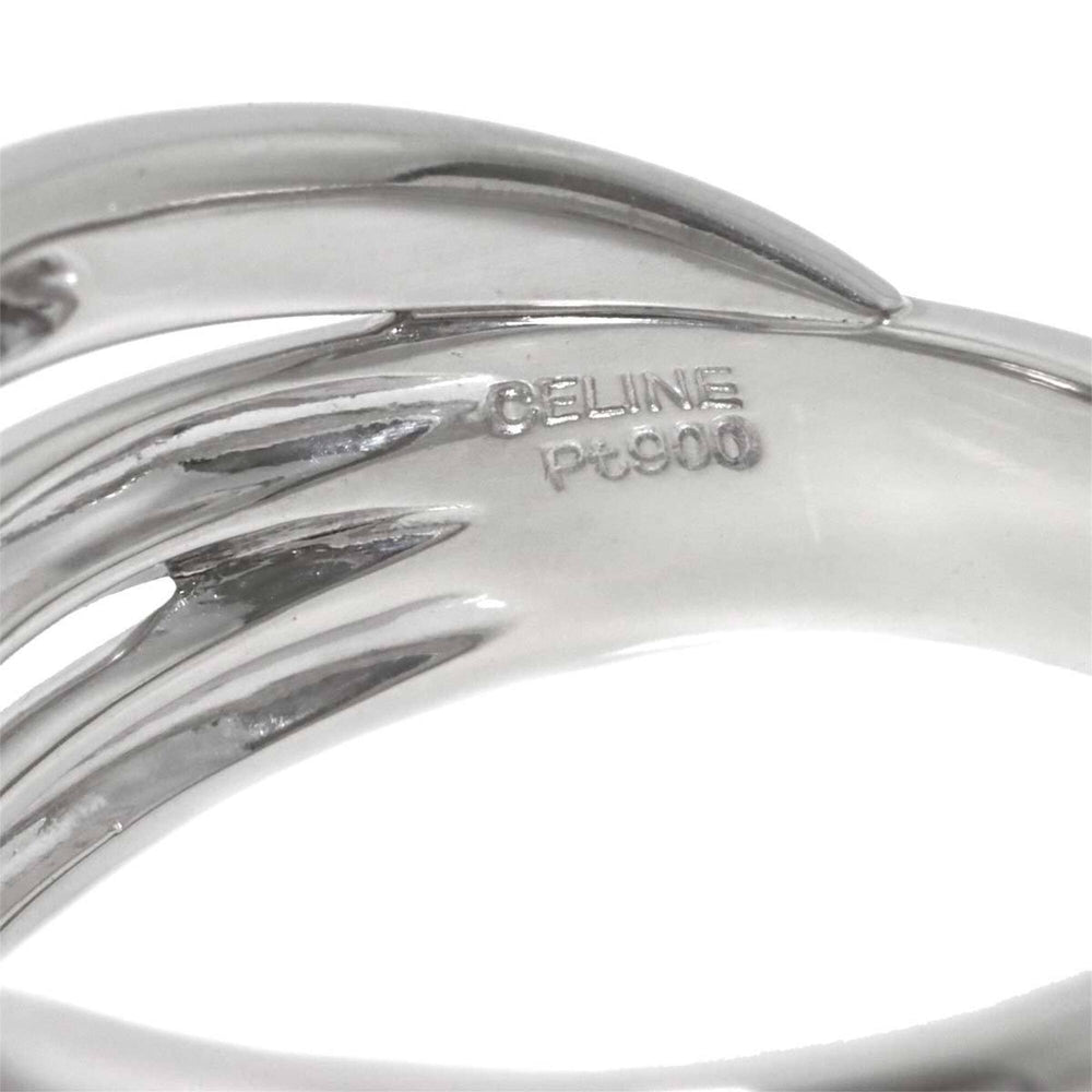 Celine CELINE Diamond Ring 0.83ct Pt Platinum — Like New