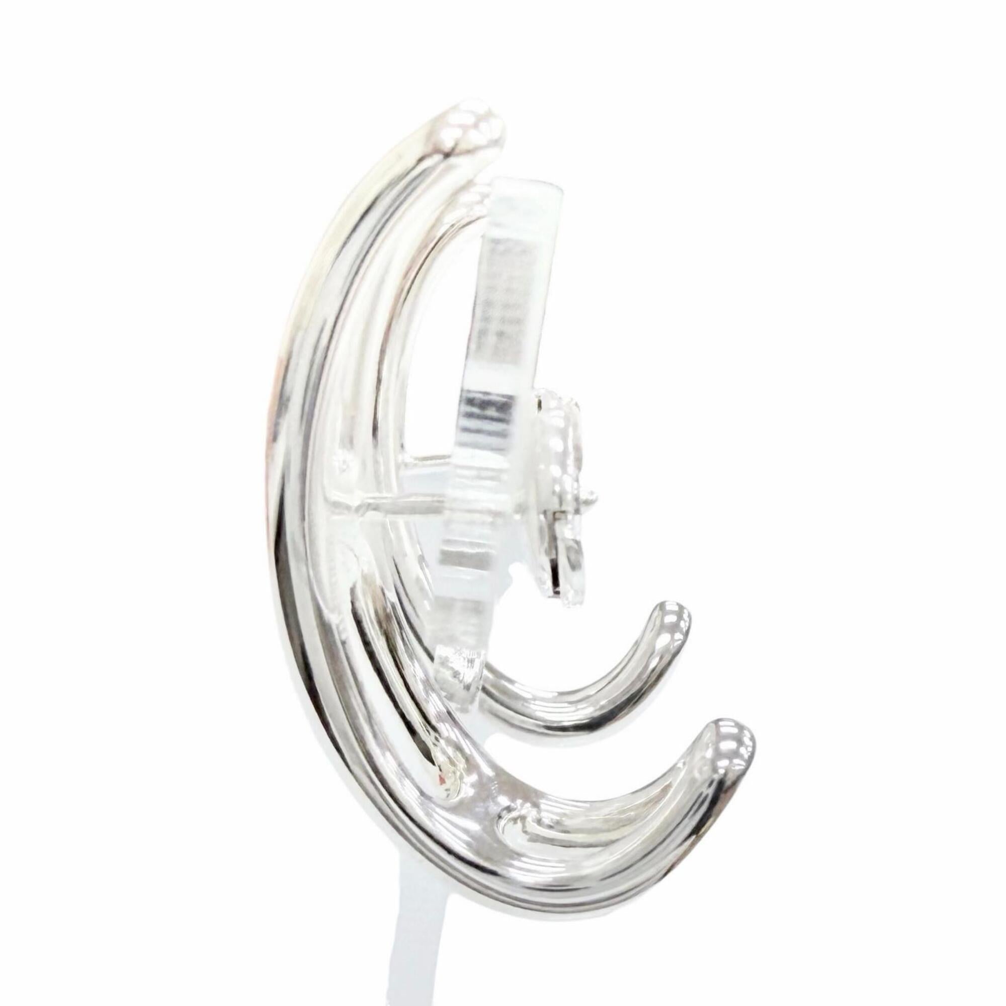 HERMES Chaine d'Ancre Punk Earrings, Pair, 925 Sterling Silver, Made in France, Weight 10.27g, Women's, Comes with Box, Highly Recommended! — Like New