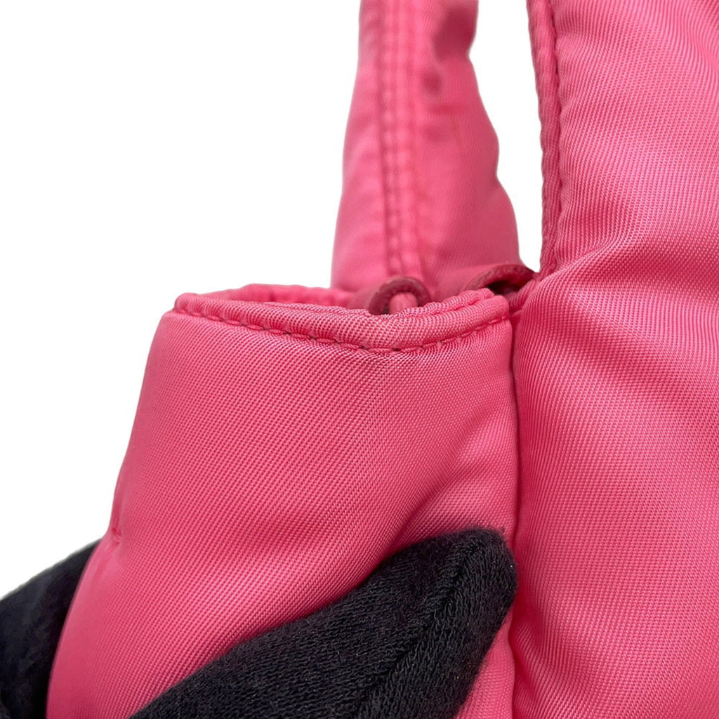 Prada Re-Nylon Triangle Mini Handbag, 1BA359, PRADA 2-way