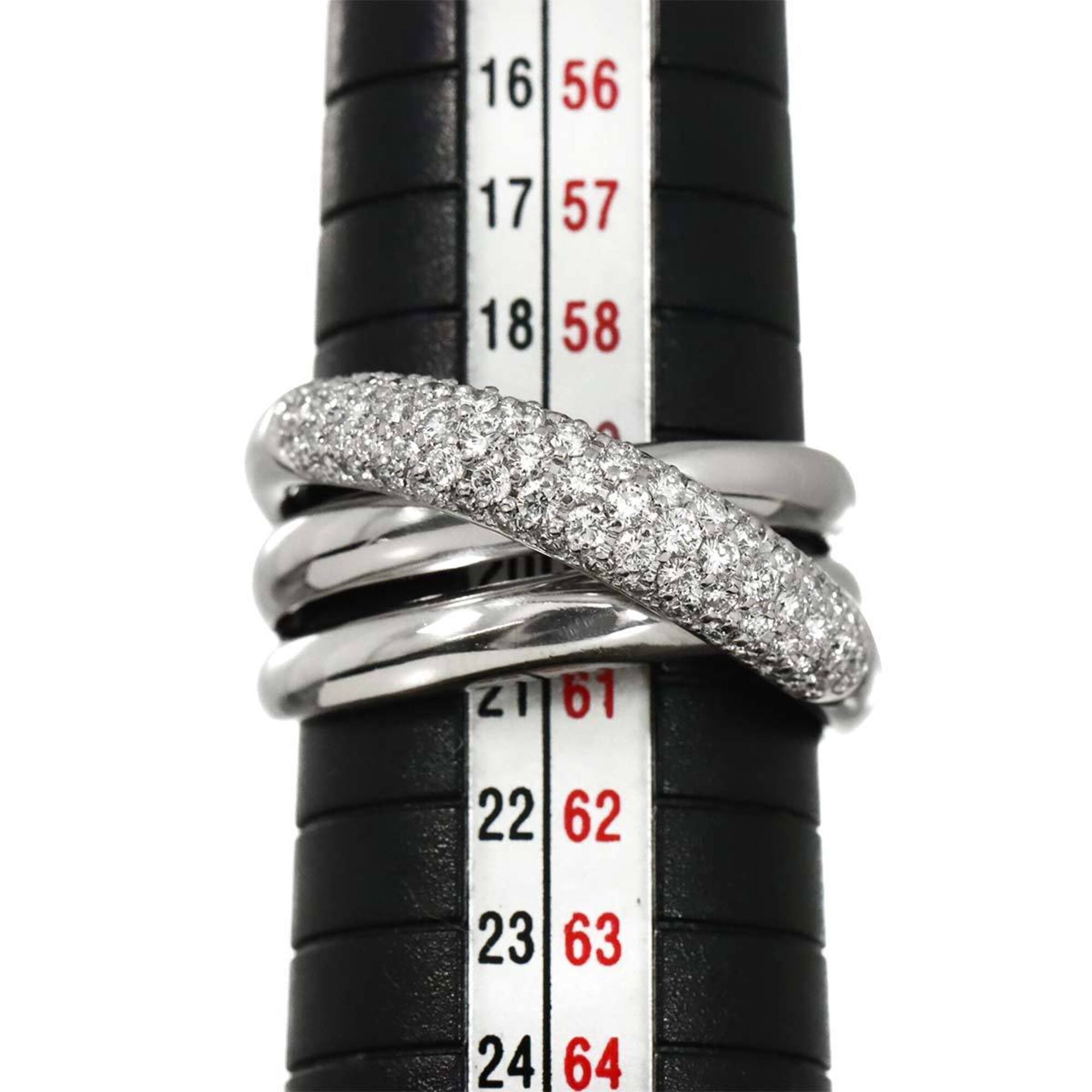 Celine CELINE Diamond Ring 0.83ct Pt Platinum — Like New