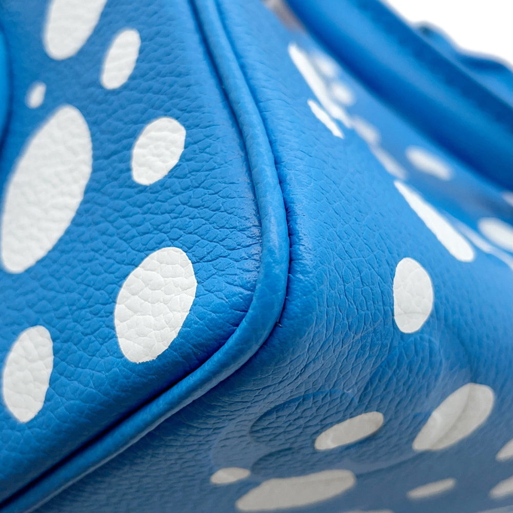 Louis Vuitton Monogram Empreinte LV x YK Speedy Bandoulière 20 M46425 2-way handbag, designed by Yayoi Kusama. handbag for women. LOUIS VUITTON — Like New
