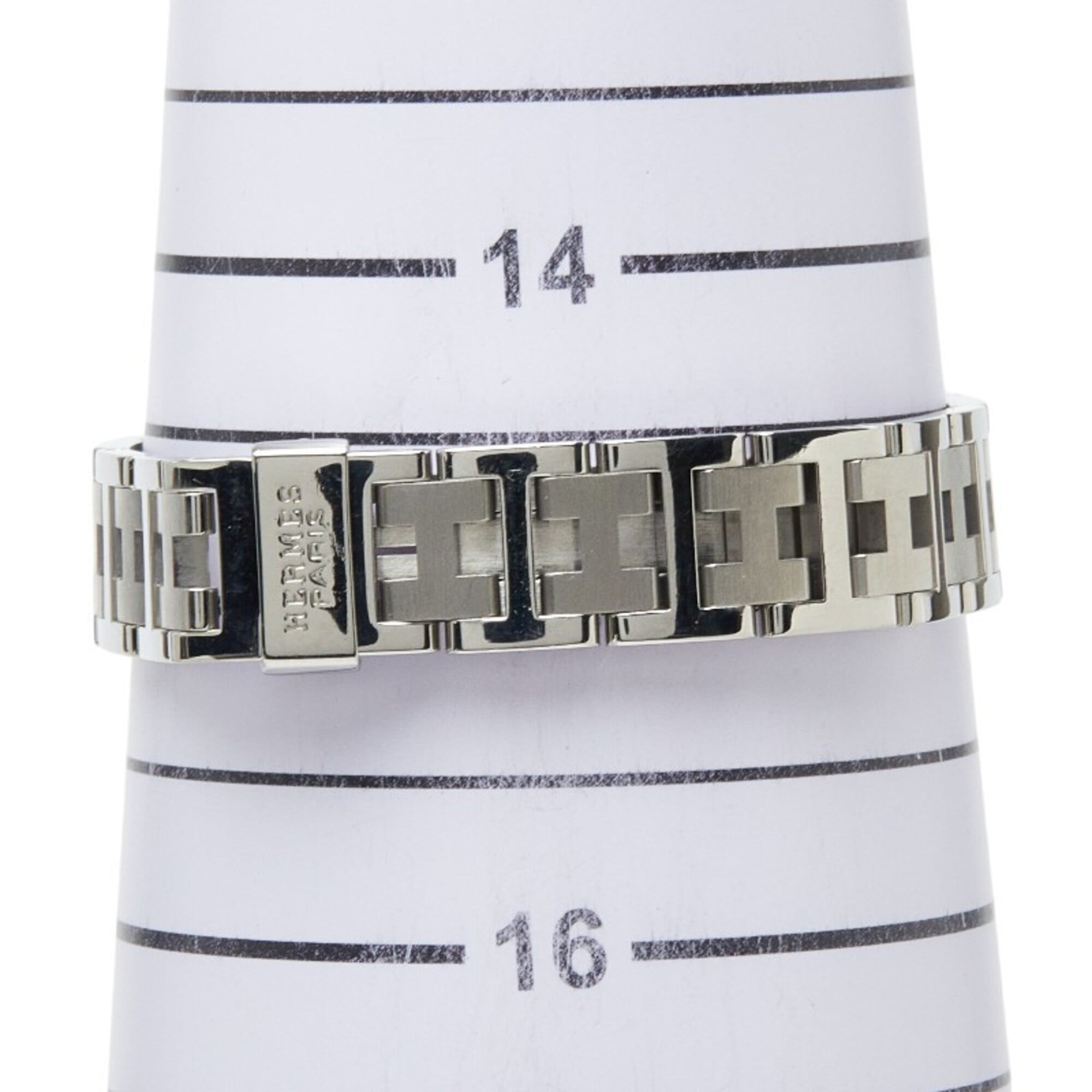 Hermes Clipper Watch CL4.210 Quartz Pink Dial Stainless Steel Women's HERMES — Good