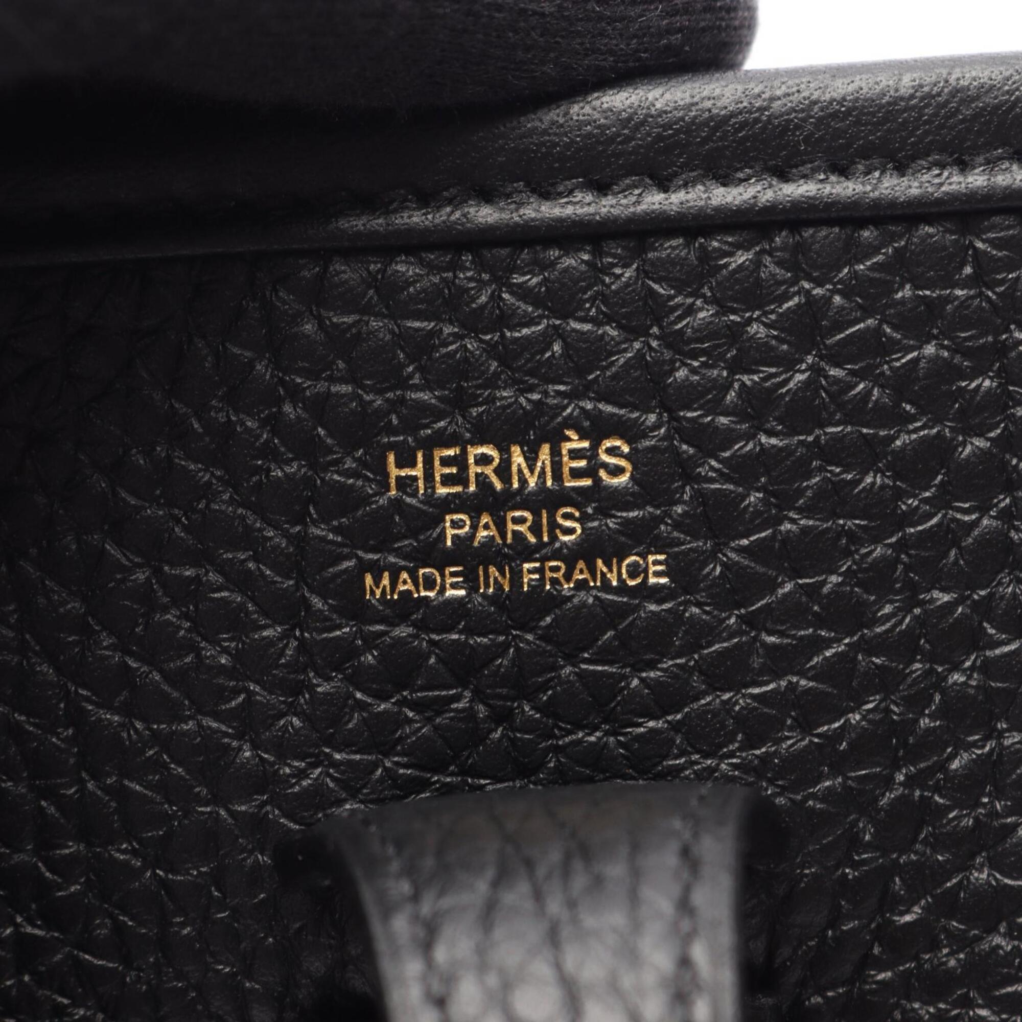 Hermes Evelyne 23 Shoulder Bag/Handbag, Taurillon Clemence Leather, Women's, Black — New - Store Return