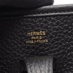 Hermes Evelyne 23 Shoulder Bag/Handbag, Taurillon Clemence Leather, Women's, Black — New - Store Return