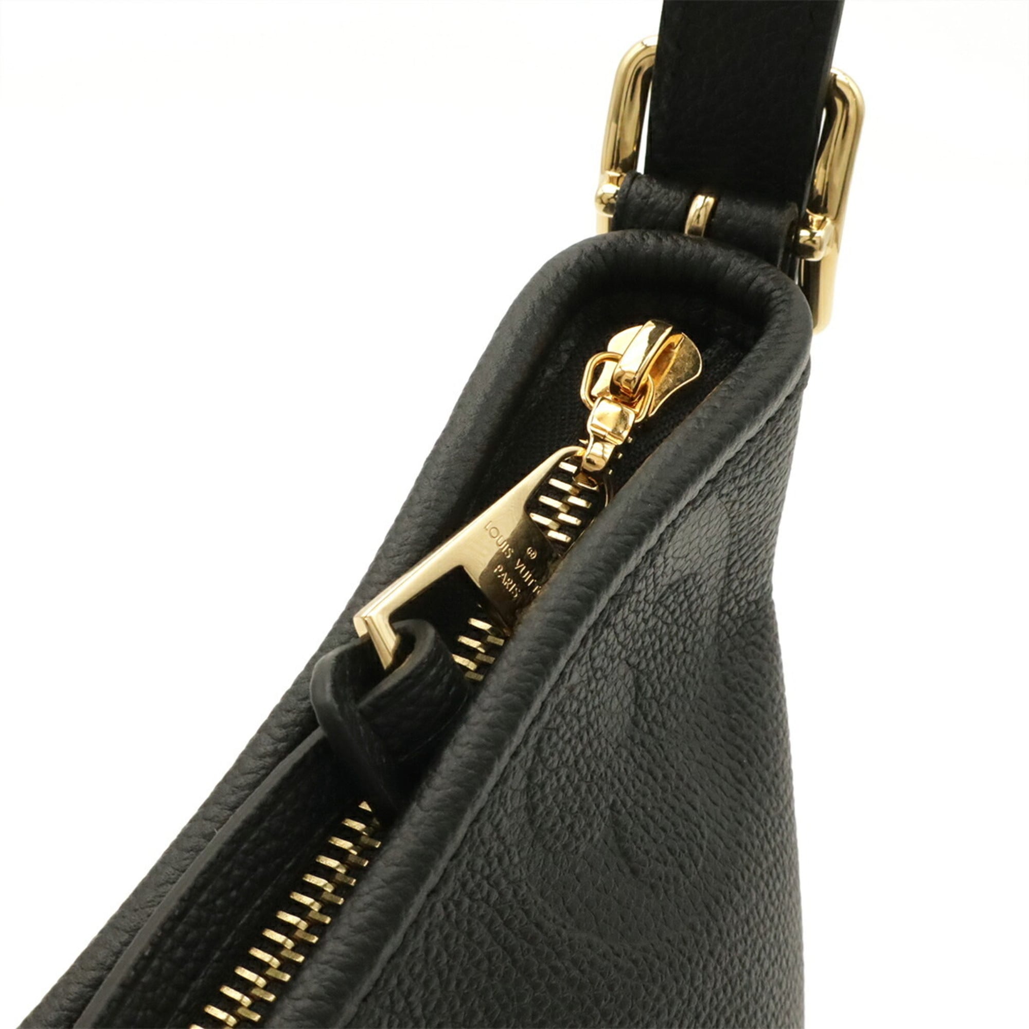 LOUIS VUITTON Louis Vuitton Monogram Empreinte Carryall Zip NM PM Shoulder Bag Noir Black M46288 — New - Store Return