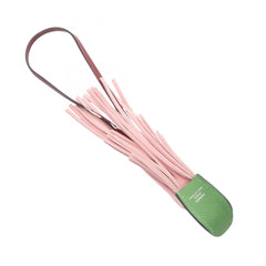 Hermes Poisson Rose Sakura Vert Yucca Rouge H Charm Accessory, Veau Epsom Agneau Milo, Leather, Women's, Pink, Green, Bordeaux — New - Store Return