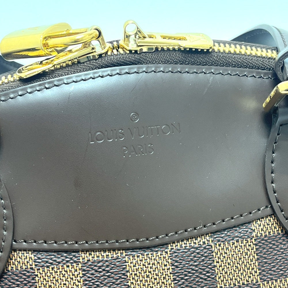 LOUIS VUITTON N41117 Verona PM Tote Bag Shoulder Damier Canvas Women's Ebene — Like New