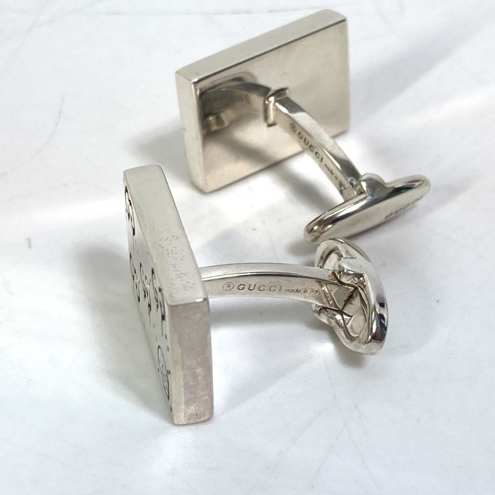 GUCCI 457224 Ghost Cufflinks SV925 Men's Silver — Like New
