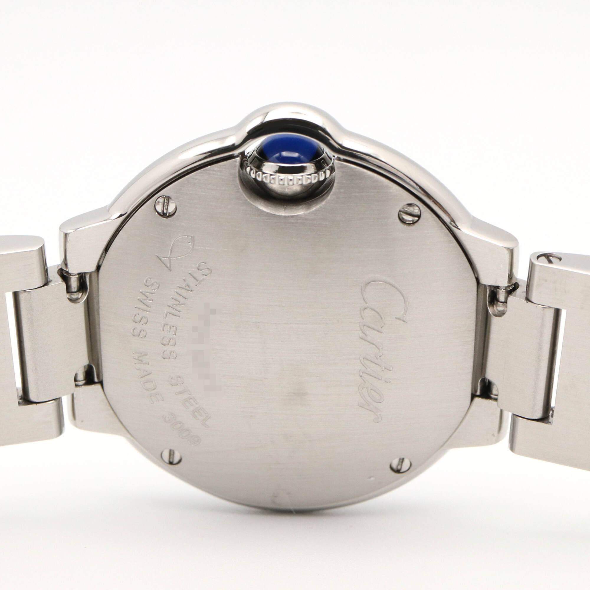 Cartier Ballon Bleu SM Watch, Stainless Steel, Ladies, Silver Tone, W69010Z4 — Very Good