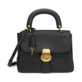 Burberry 4054220 Women's Leather Handbag,Shoulder Bag Black