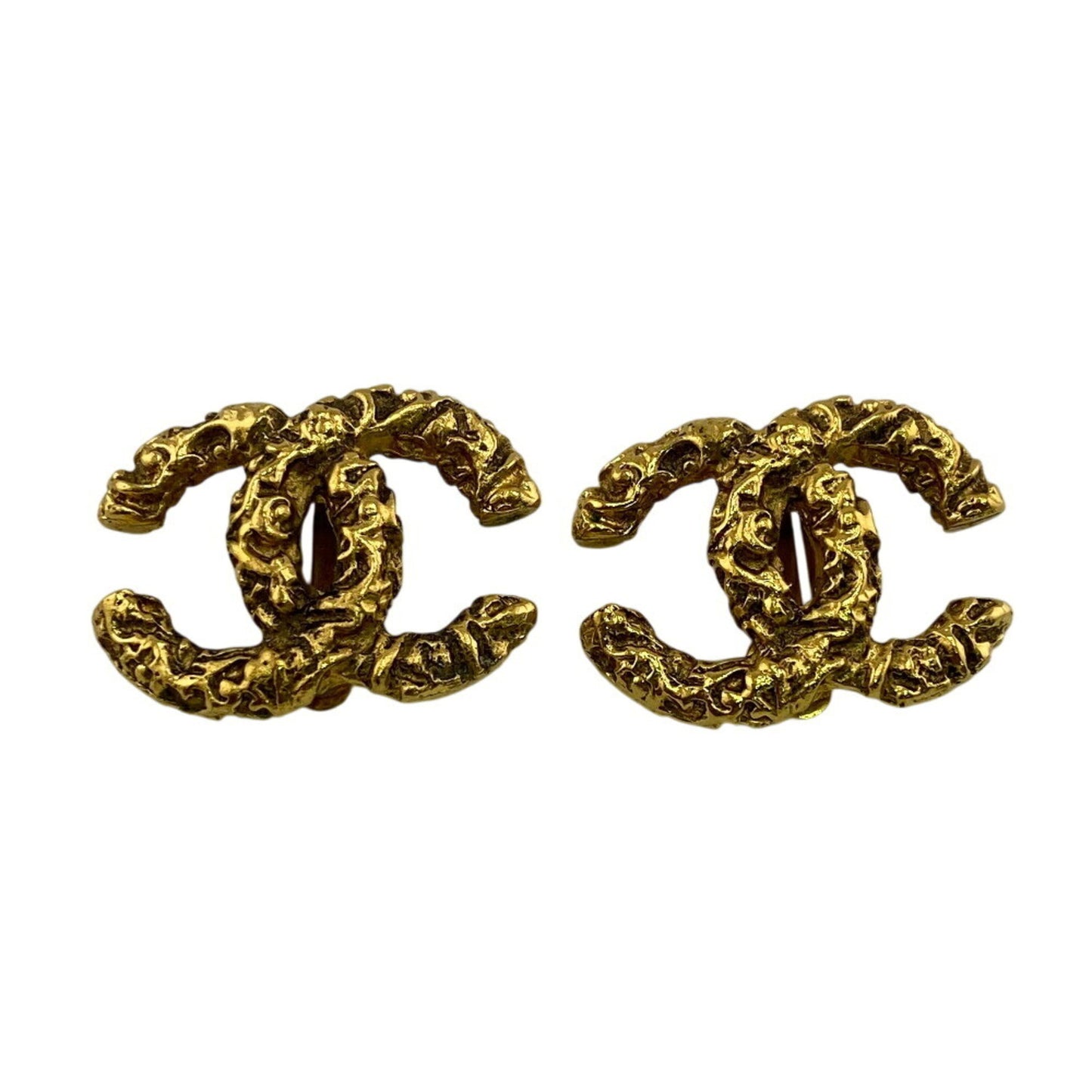 CHANEL Coco Mark GP Gold Earrings for Women
