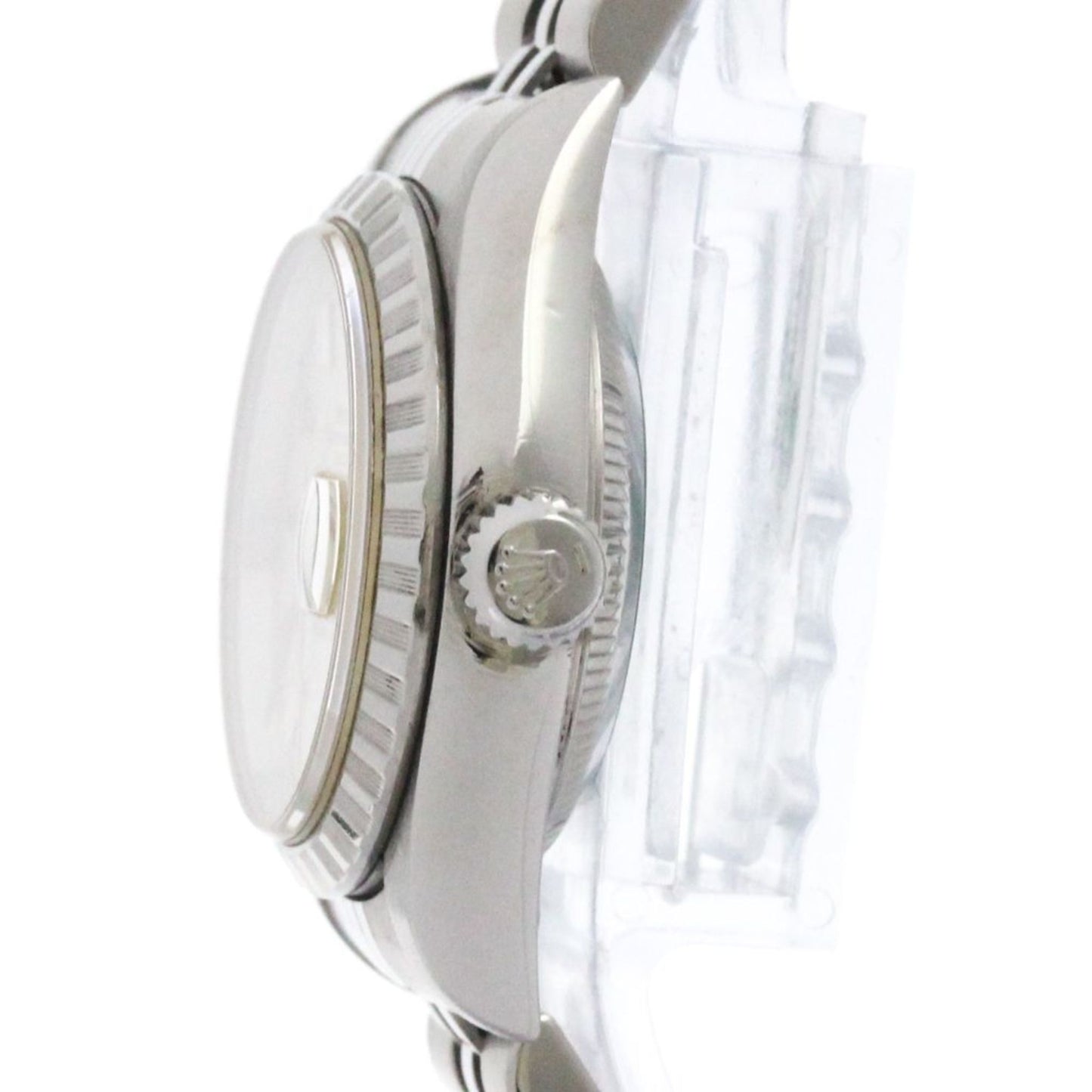 ROLEX Oyster Perpetual Date Steel Automatic Ladies Watch Polished