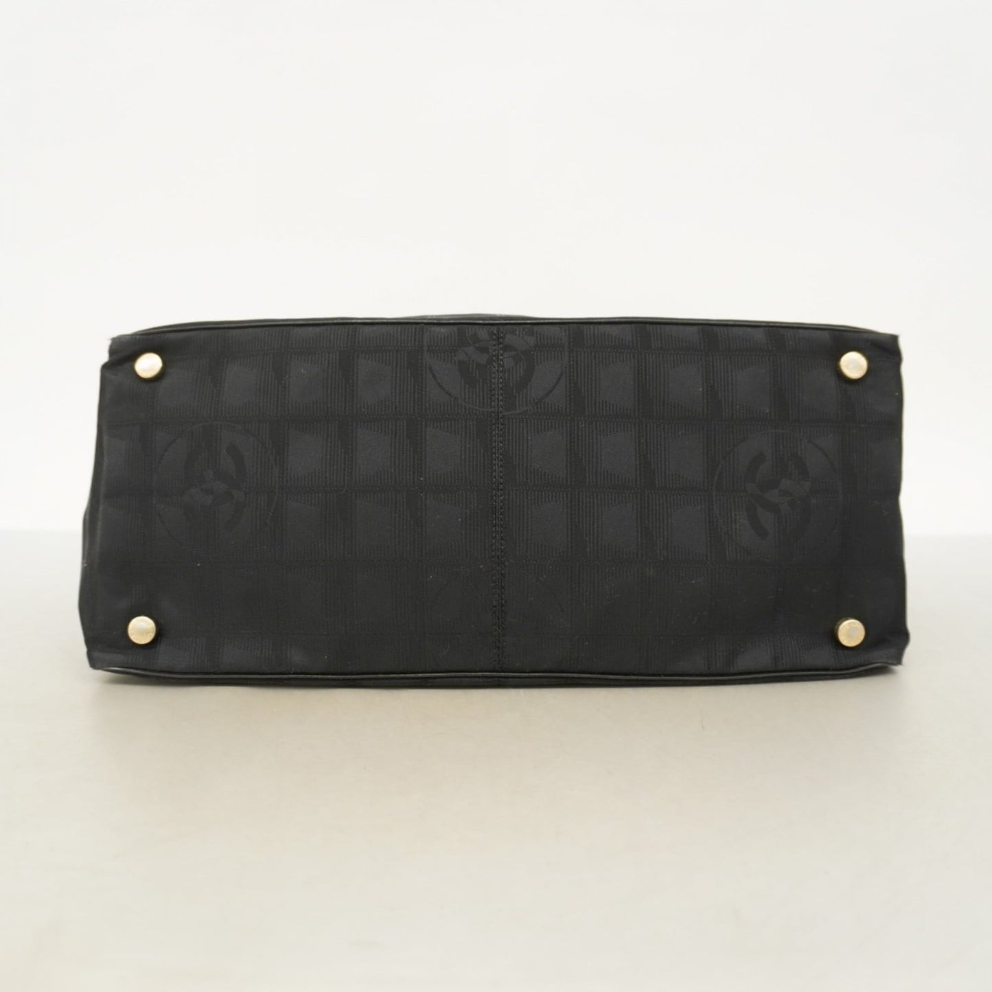 Chanel New Travel Nylon Tote Bag, Black, Women's