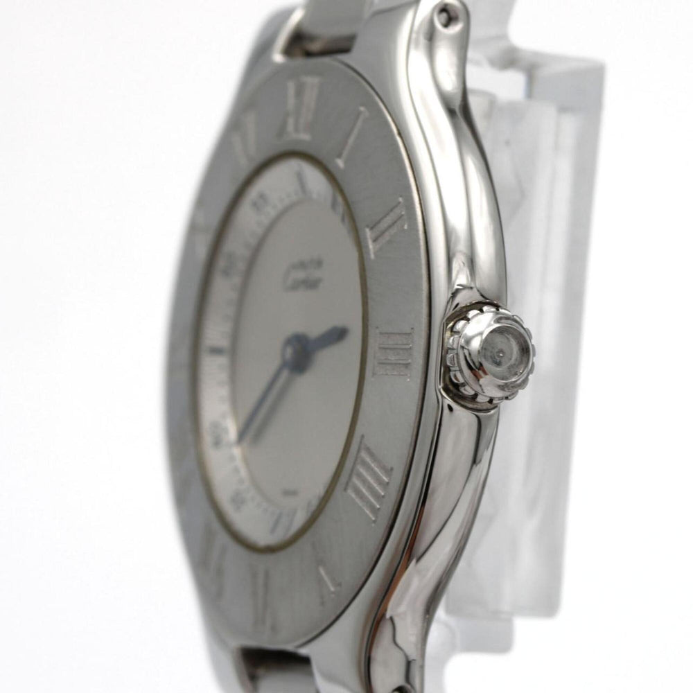 Cartier Must 21LM W10110T2 SS Quartz Watch — Very Good