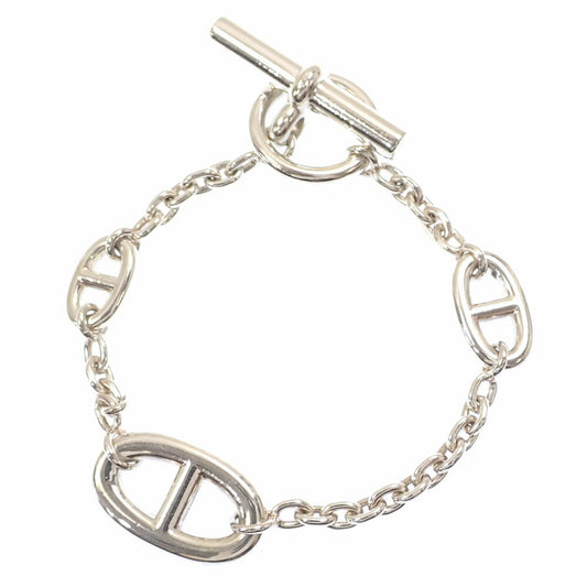 Hermes Hermès Farandole Bracelet for Women, SV925, 24.8g, Silver, Chaine d'Ancre, A2246171