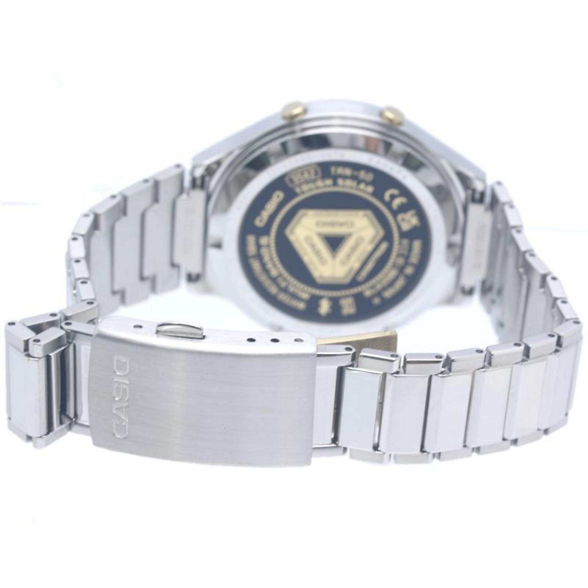 CASIO CasioTron 50th Anniversary Model TRN-50SS-2AJR Men's Watch SS 40395 — Very Good
