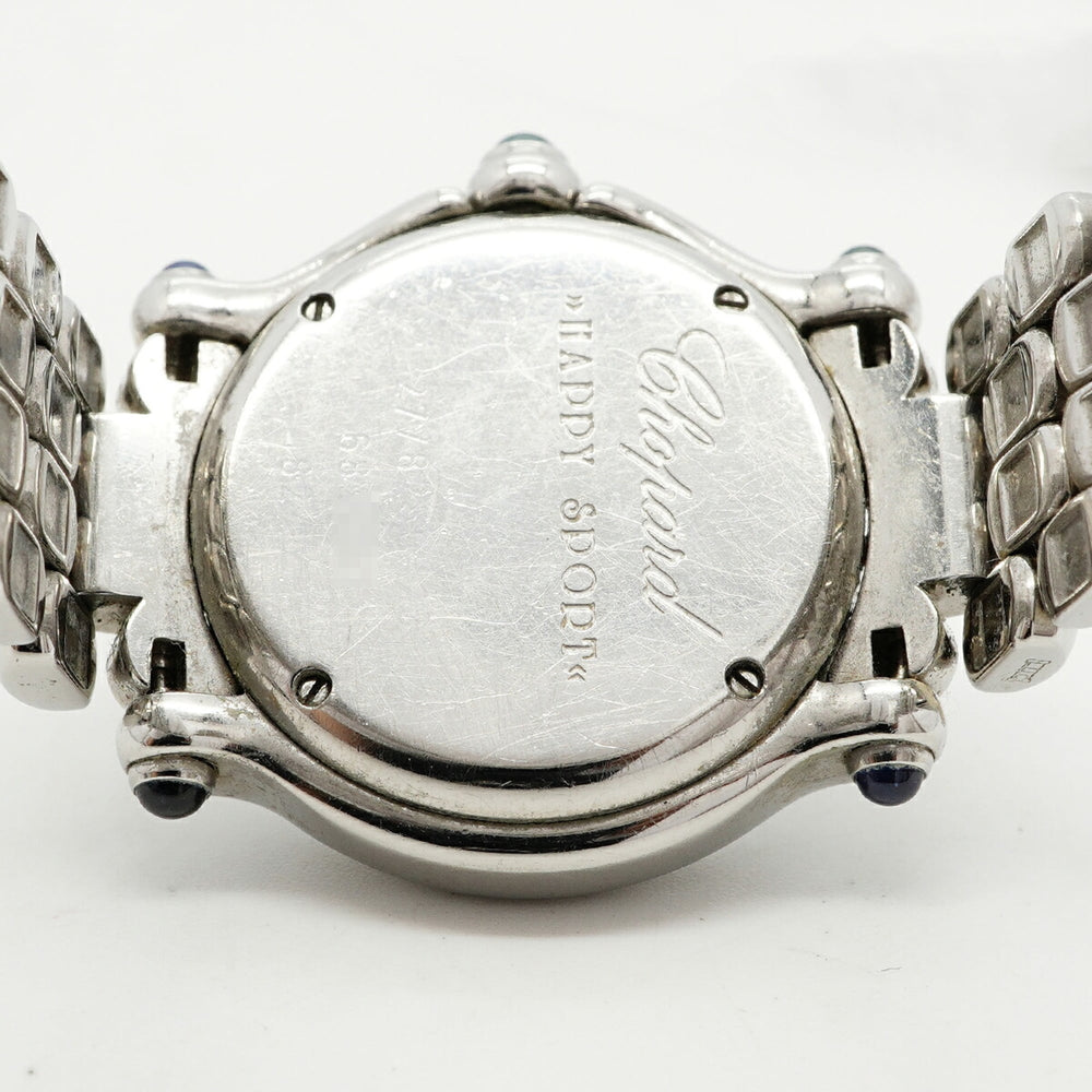 Chopard Happy Sport Diamond 27 8250-23 White Dial Women's Watch — Good
