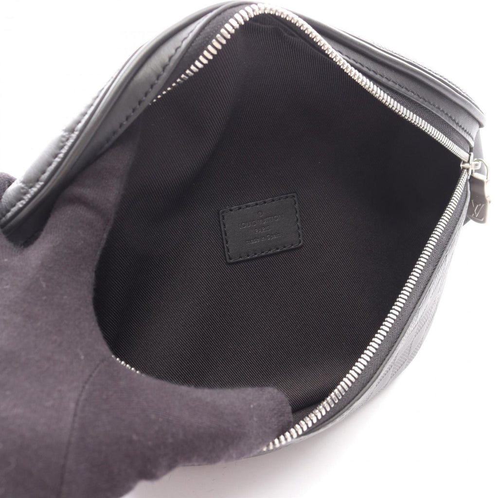 Louis Vuitton Men's Damier Infini Leather Bum Bag, Waist Body Black, N40298