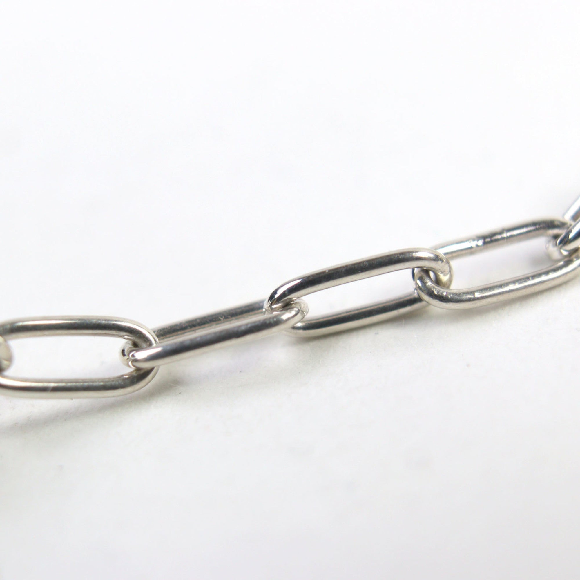 HERMES Alpha Kelly AG925 Clochette Cadena Double Ring - Silver Accessory, Size 49 (Japanese Equivalent), Made in France, Weight 11.37g, Women's — Like New