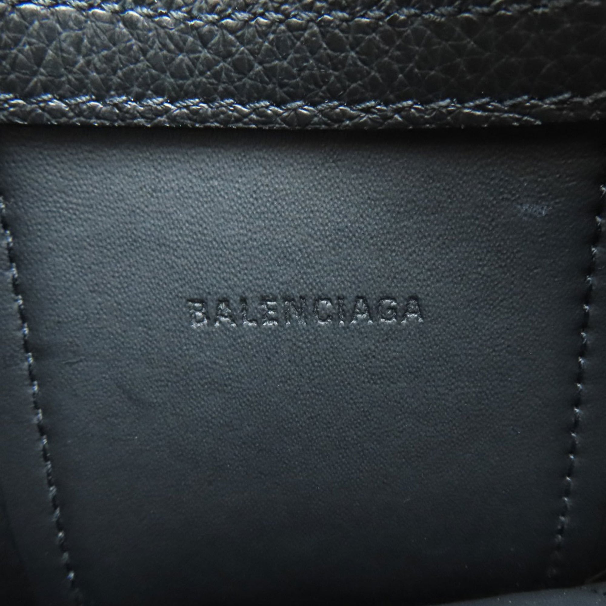 Balenciaga 644722 Hourglass Shoulder Bag Leather Women's BALENCIAGA