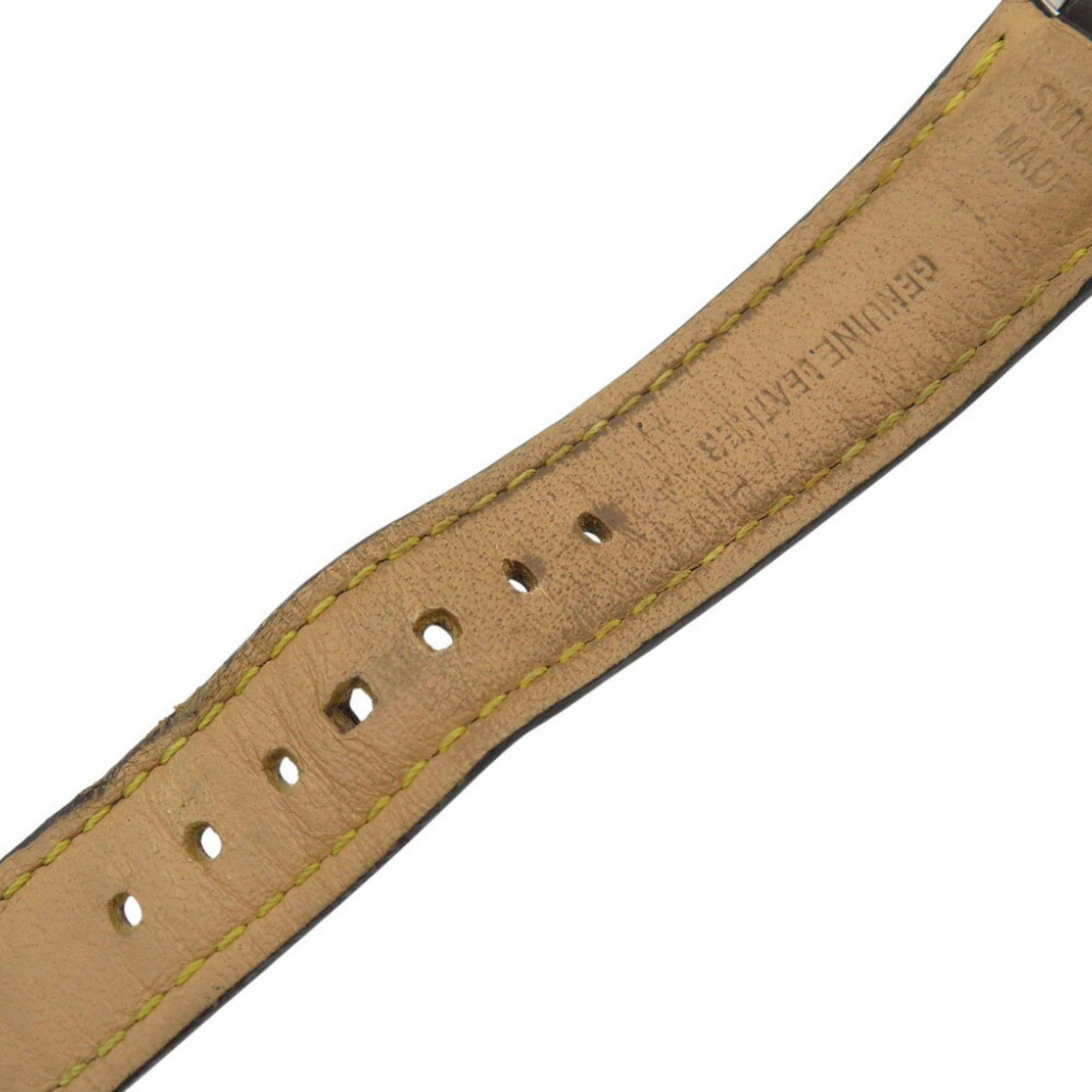 Louis Vuitton Tambour Q1311 Quartz Watch SS/Leather Brown LV 1419LOUIS VUITTON Women's — Fair