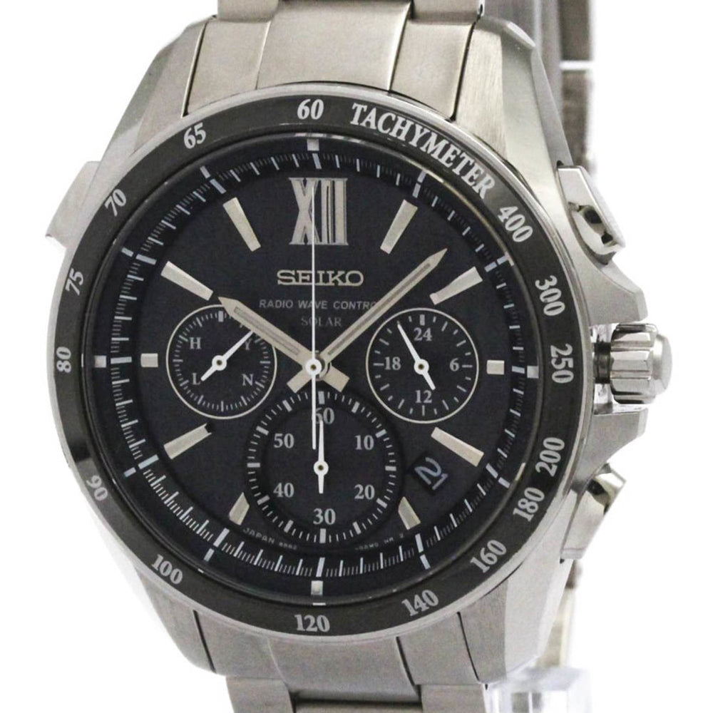 SEIKO Brightz Stainless Steel Solar Watch SAGA153(8B82-0AL0) Polished — Good