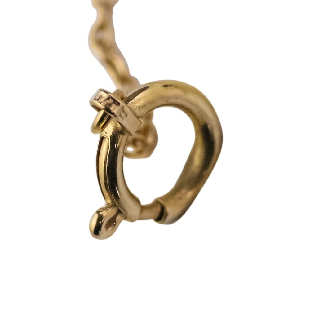 Yves Saint Laurent (YSL) 18K Gold Pendant Chain Necklace for Women — Like New