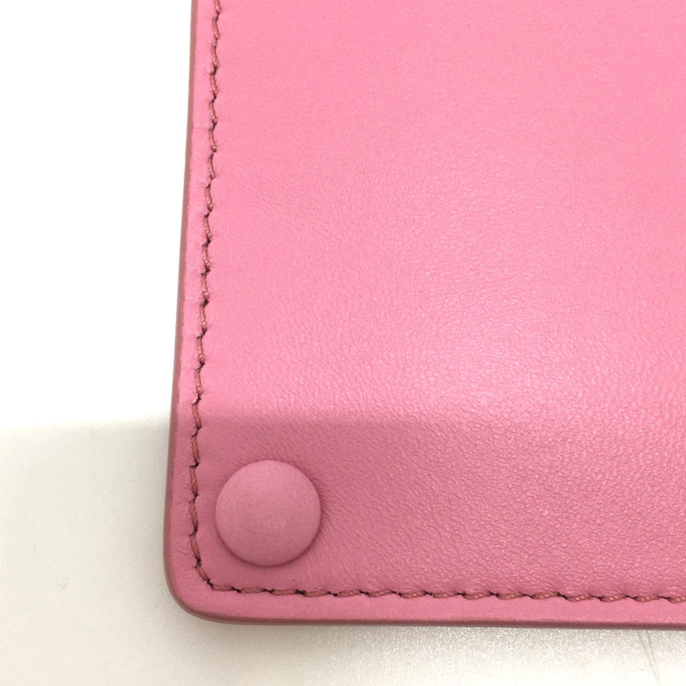 Fendi 7AR907 bag pocket flat Pouch pink — Like New