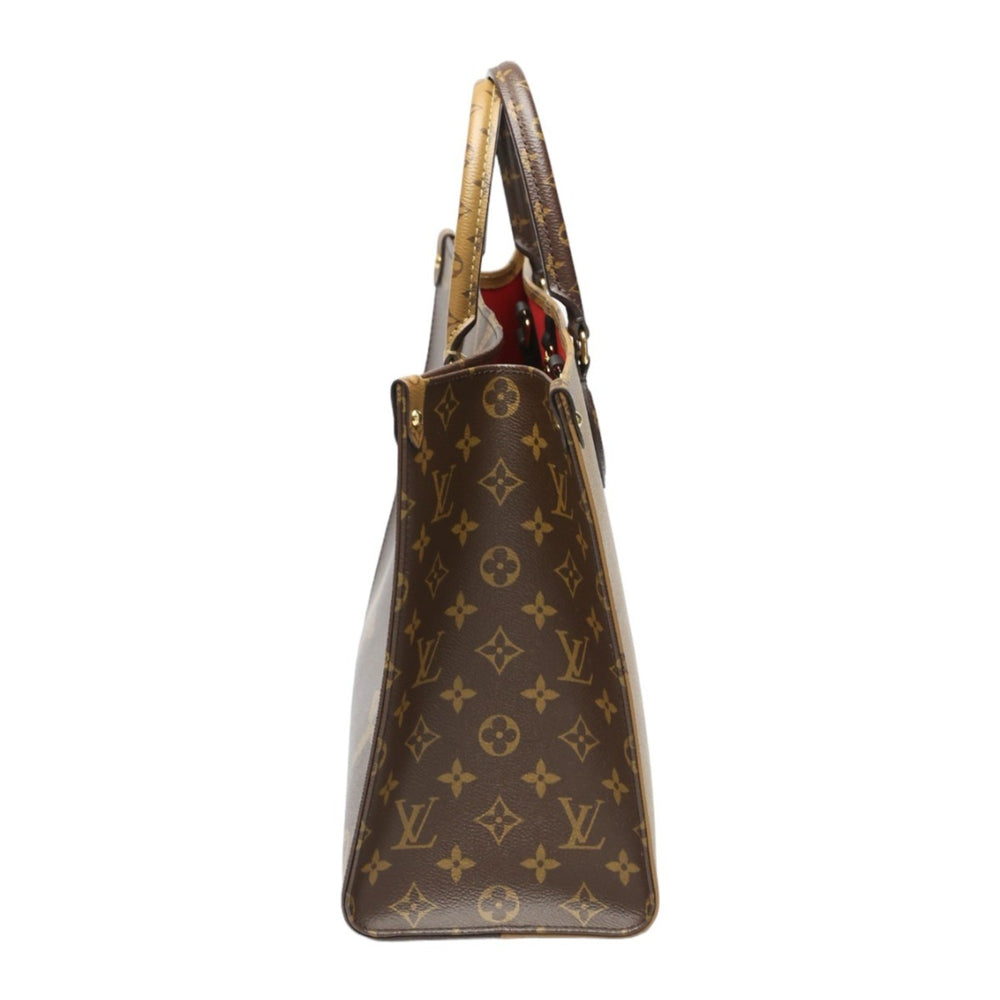Louis Vuitton LOUIS VUITTON Bag Monogram On the Go MM Canvas M45321 Brown LV — Like New