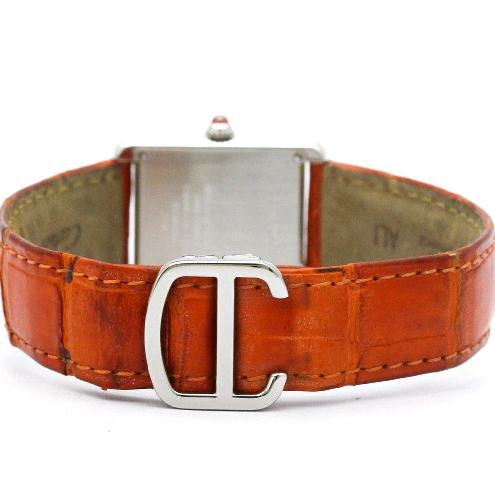 CARTIER Tank Solo 2000 LTD Edition Steel Quartz Watch W1019455 Polished — Very Good