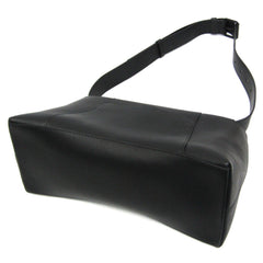 Balenciaga Downtown Medium 671354 Men,Women Leather Shoulder Bag Black — Like New