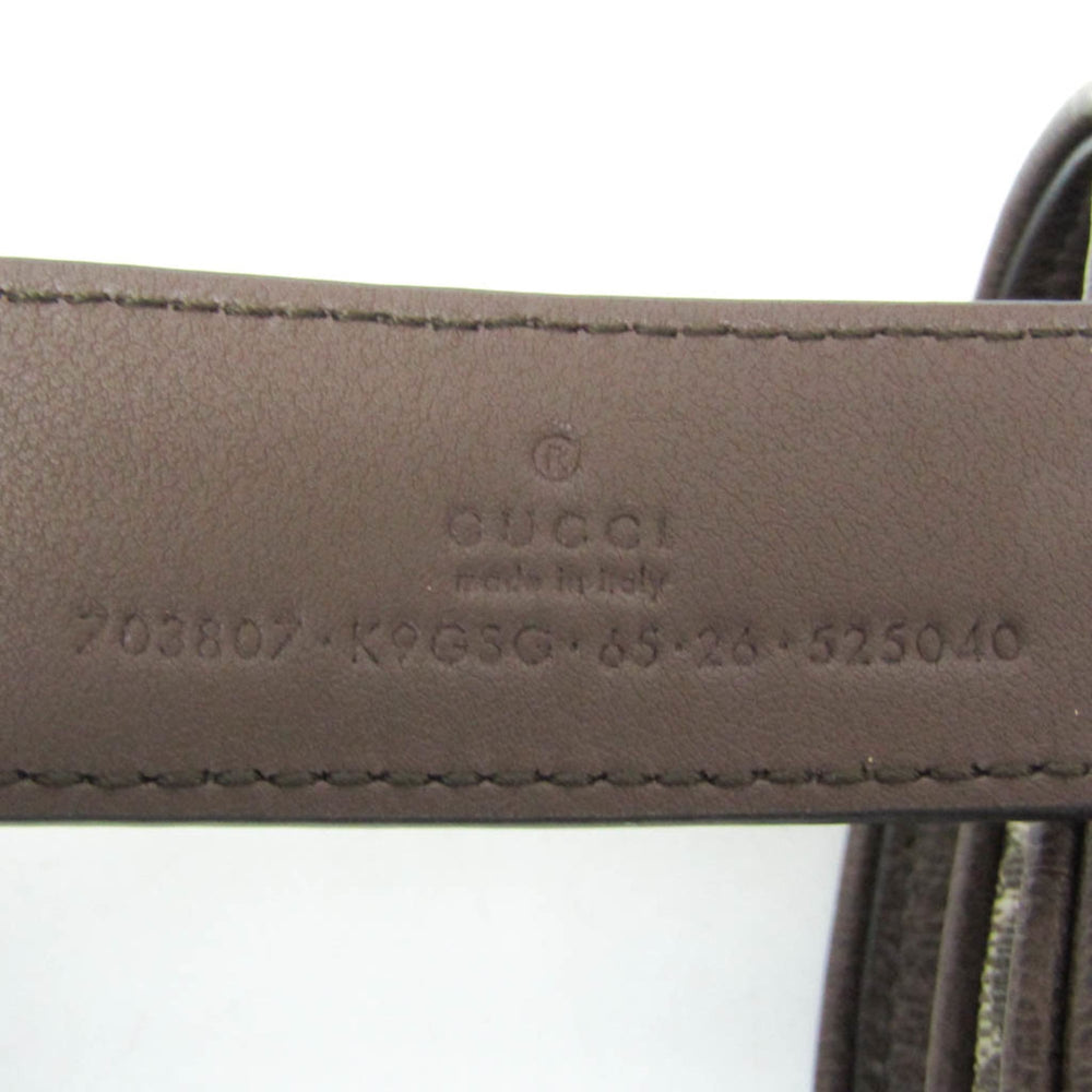 Gucci Blondie Belt Bag 703807 Women's GG Supreme,Leather Fanny Pack,Sling Bag Brown,Light Beige — Like New