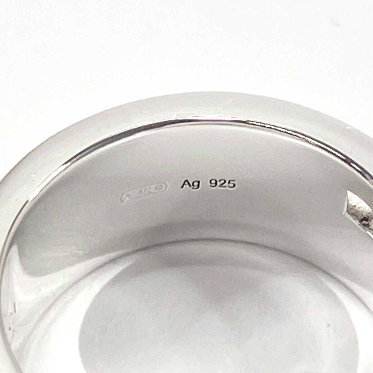 Gucci Branded Cutout G Ring/Ring Silver 925 GUCCI Women's