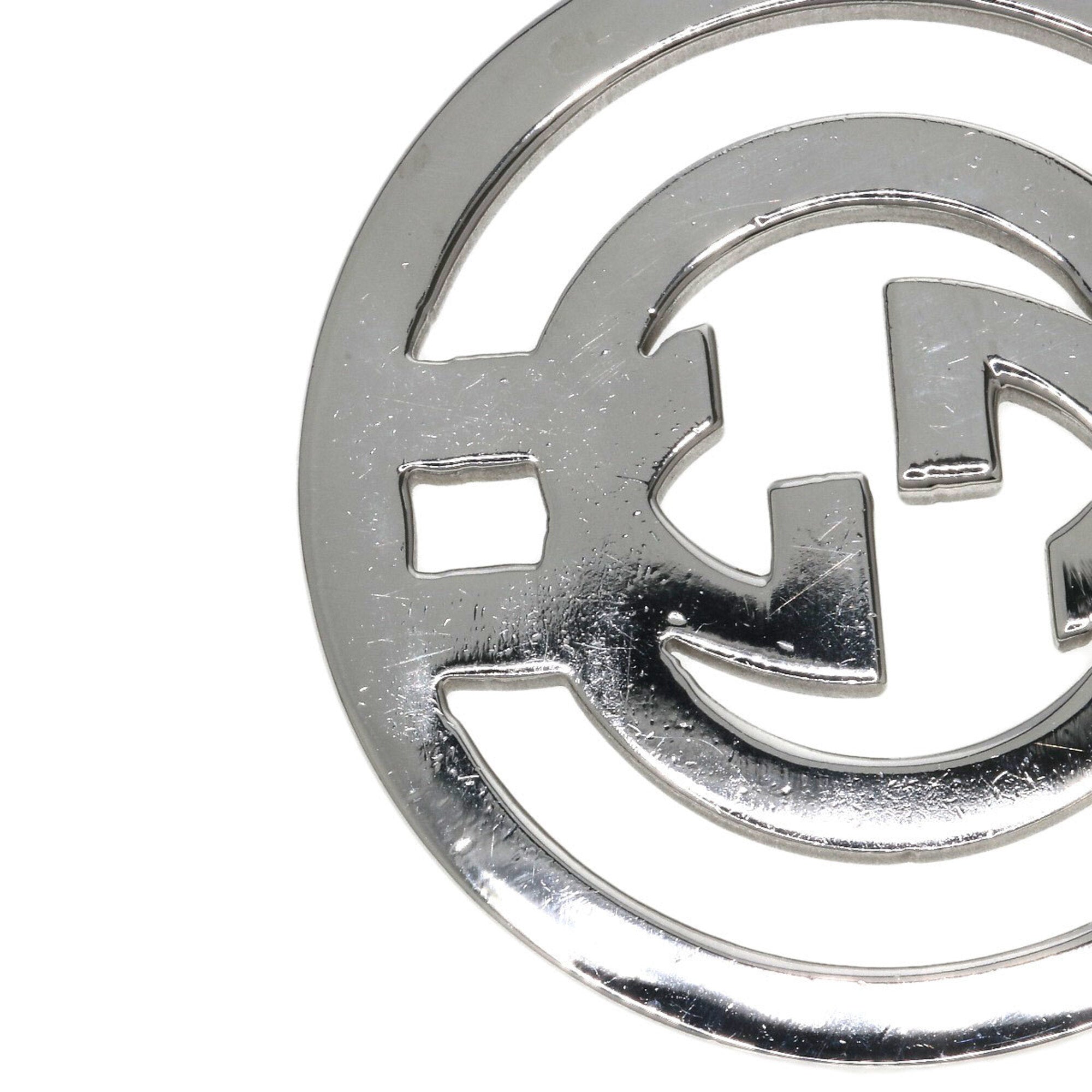 Gucci Interlocking Necklace, Silver, Women's — Like New