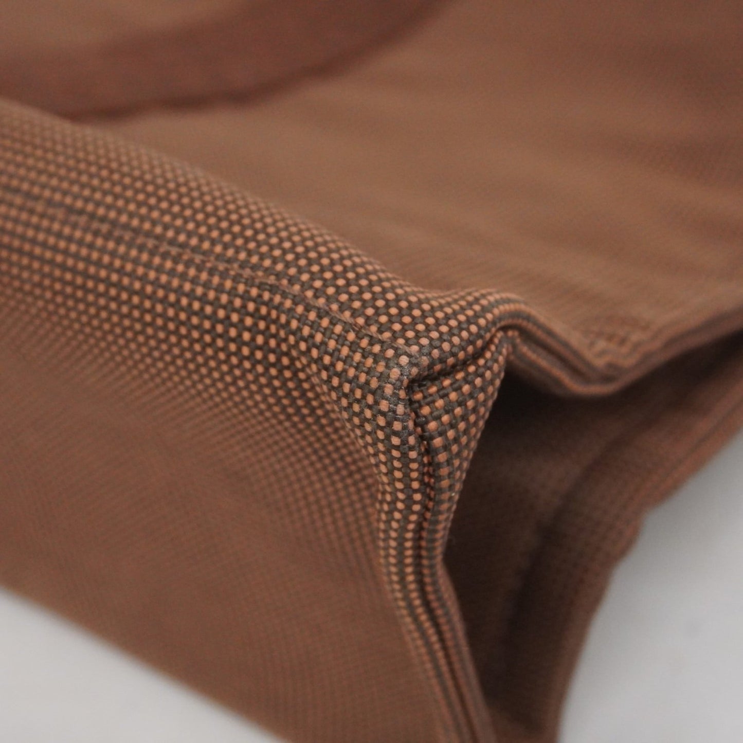 Hermes Hermès Air Line MM Tote Bag, Brown Canvas, Men's and Women's