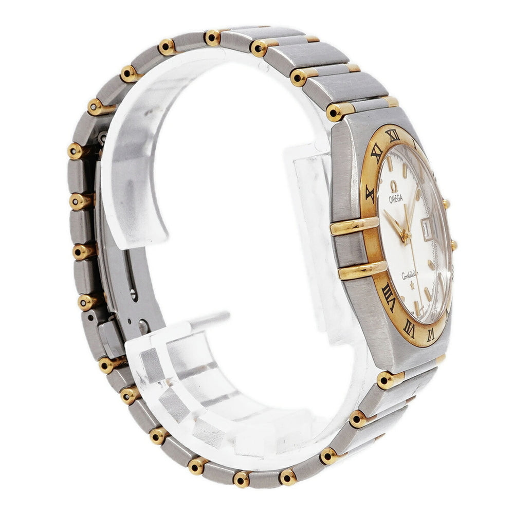 Omega Constellation Half Bar 1312.3 Silver Dial Watch (Boys' Size) — Good
