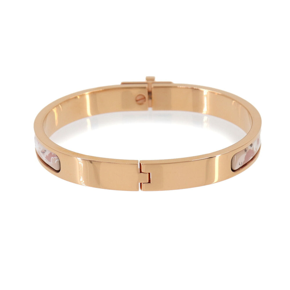 Hermes Mini Clic Kelly PM Bangle White Rose Gold (Kingdom of Helios) — New - Store Return