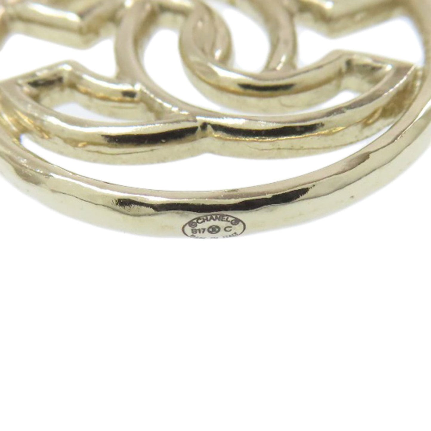 Chanel Coco Mark earrings, metal, for women