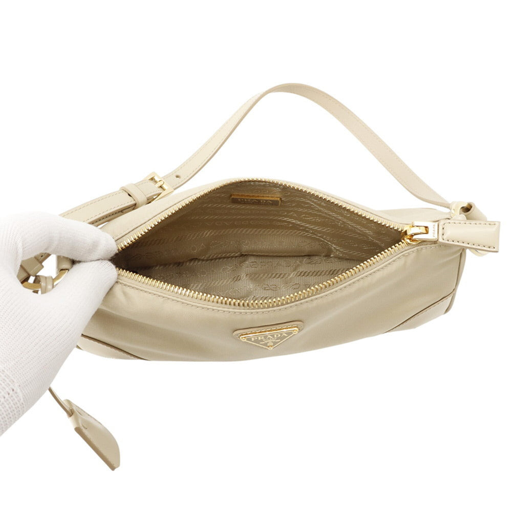 Prada Shoulder Bag Triangle Nylon 1BC201 PRADA Handbag Women's — Like New