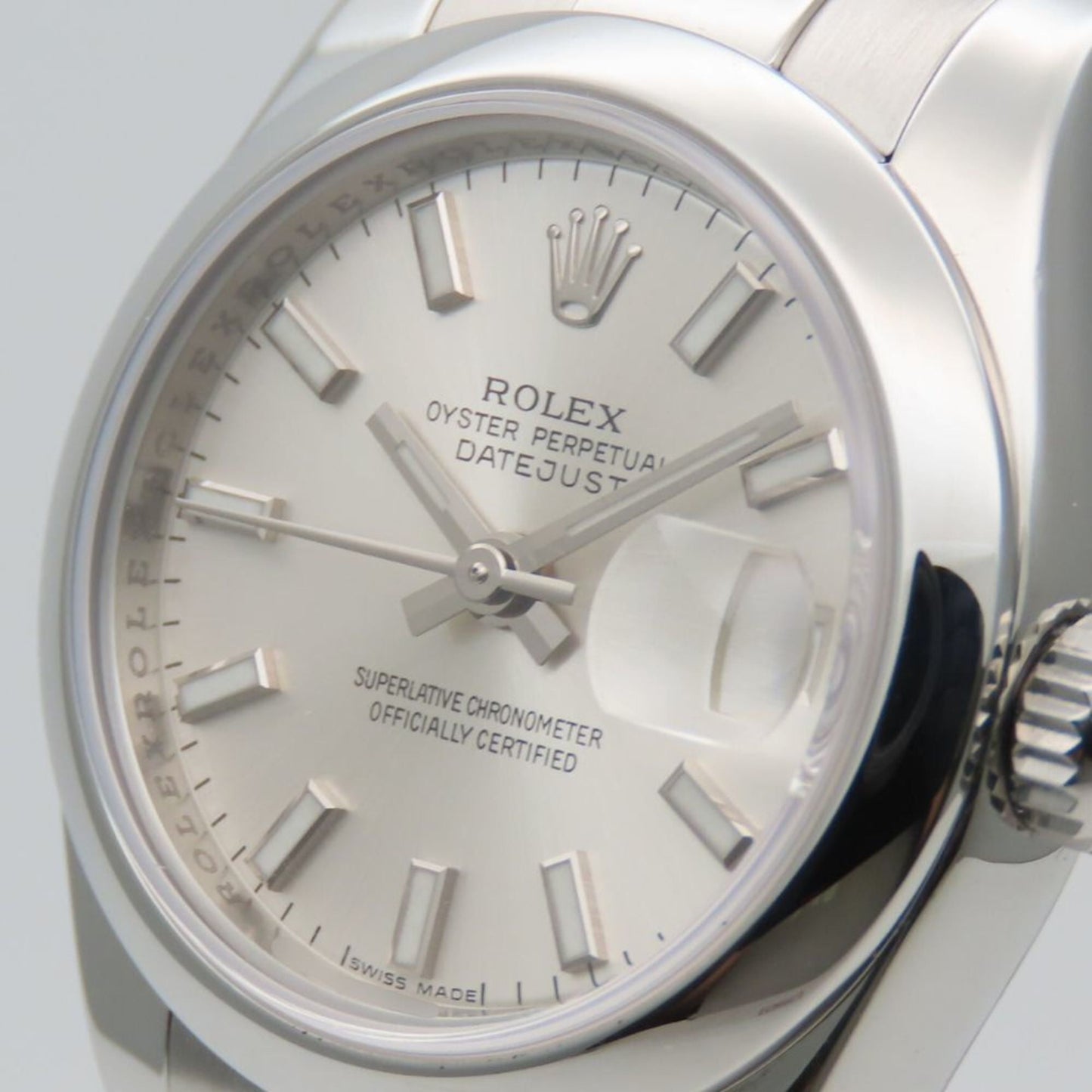 Rolex Datejust 179160 Stainless Steel Watch, Silver Dial, Z-Number, Roulette, Women's