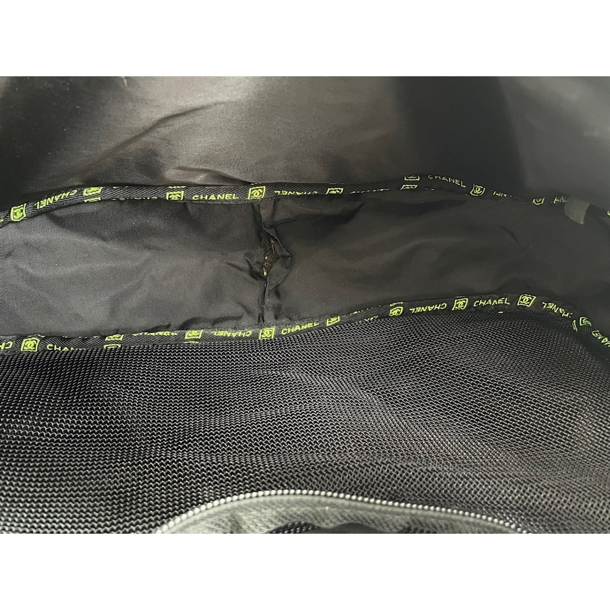 Chanel CHANEL Nylon Sport Line Shoulder Bag Black — New - Store Return