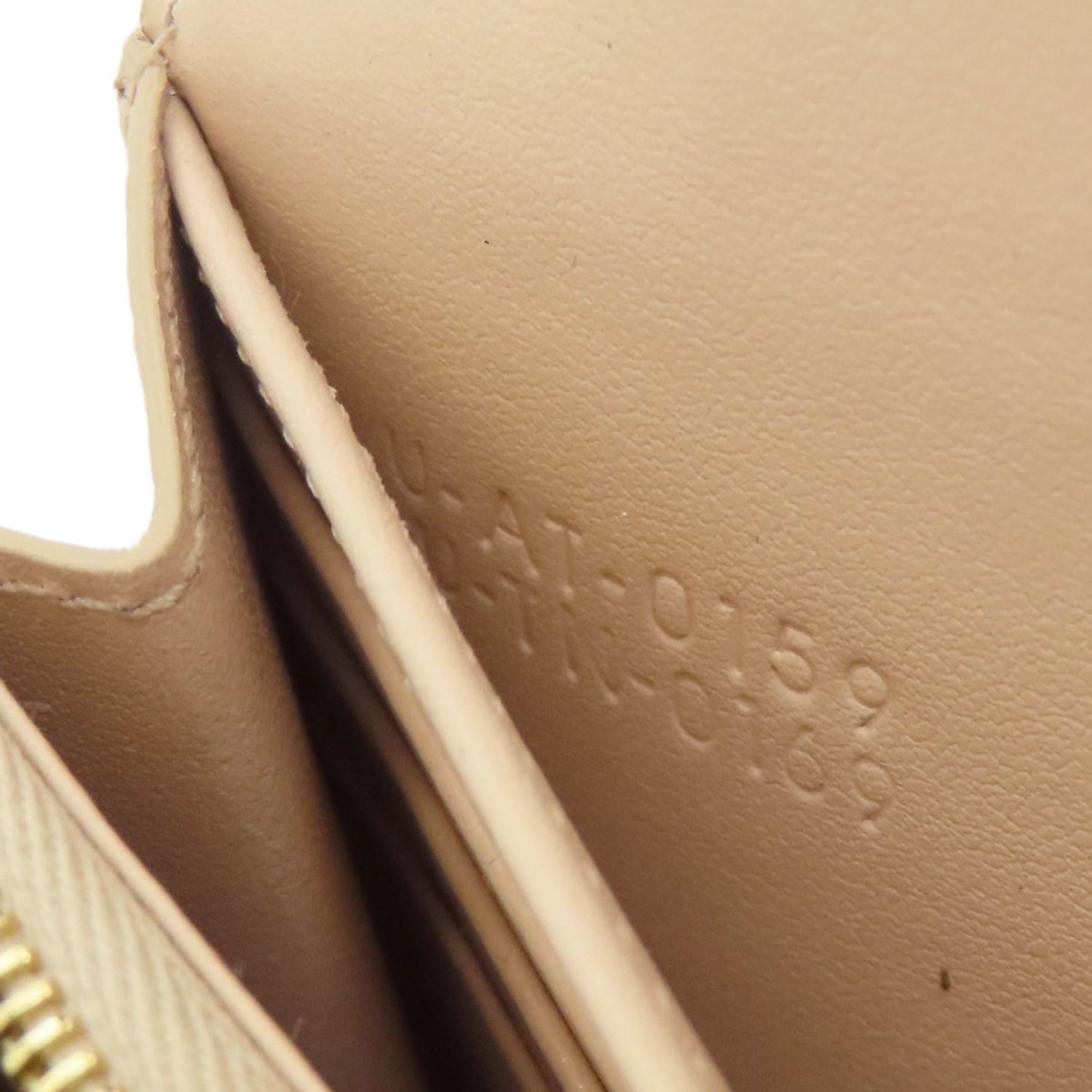 Celine logo long wallet leather women's CELINE