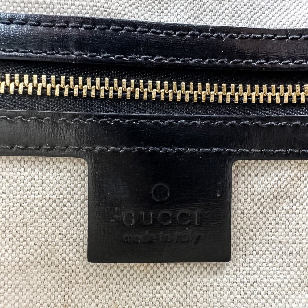 GUCCI BALENCIAGA The Hacker Project Jackie 1961 Medium Shoulder Bag 636712 Black Women's — Like New