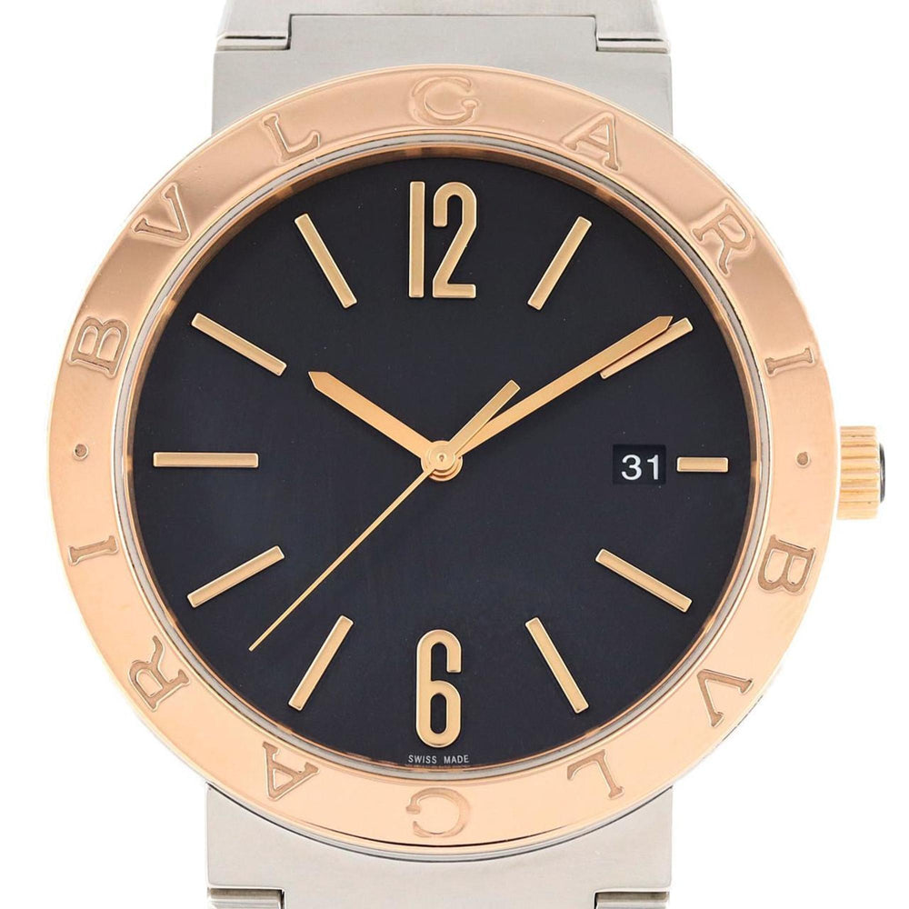 Bulgari PG Combi BBP41SG 102930 SSxPG Watch Automatic — Very Good