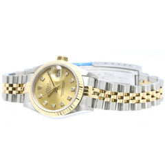 ROLEX Datejust 10P Diamond 79173G Women's Watch 40547 — Good