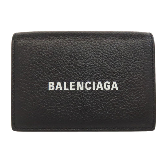 Balenciaga 594312 Tri-fold wallet, bi-fold leather, women's